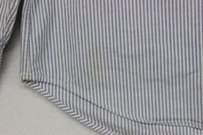 Womens Striped Shirt Button Down