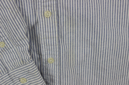 Womens Striped Shirt Button Down