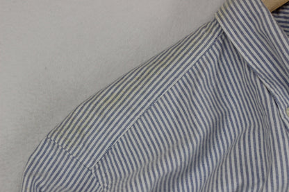 Womens Striped Shirt Button Down