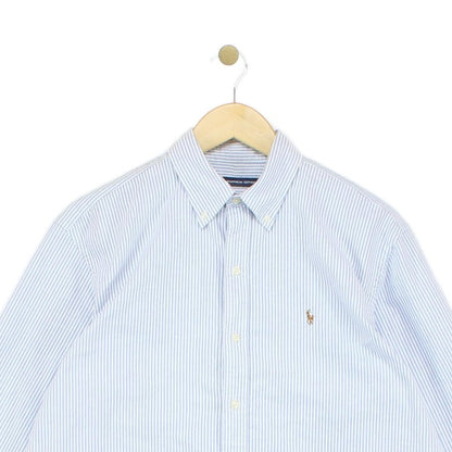 Womens Striped Shirt Button Down