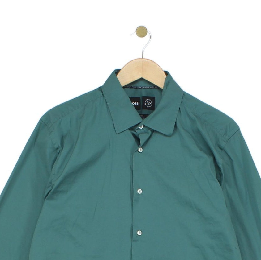 Mens Shirt Made In Italy Slim Performance Stretch
