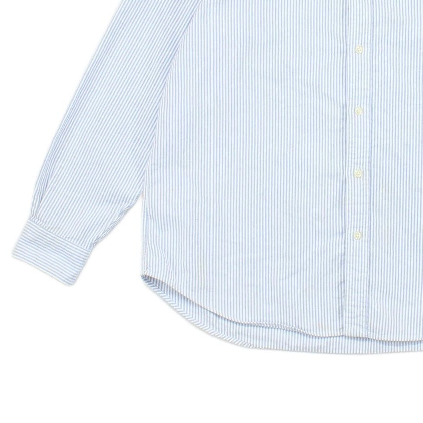 Womens Striped Shirt Button Down