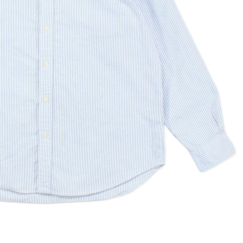 Womens Striped Shirt Button Down