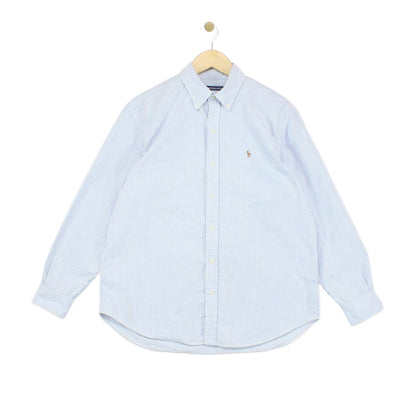 Womens Striped Shirt Button Down