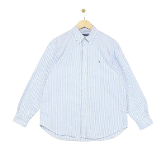 Womens Striped Shirt Button Down