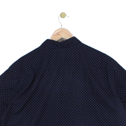 Mens Polka Dot Shirt Short Sleeve Button Up