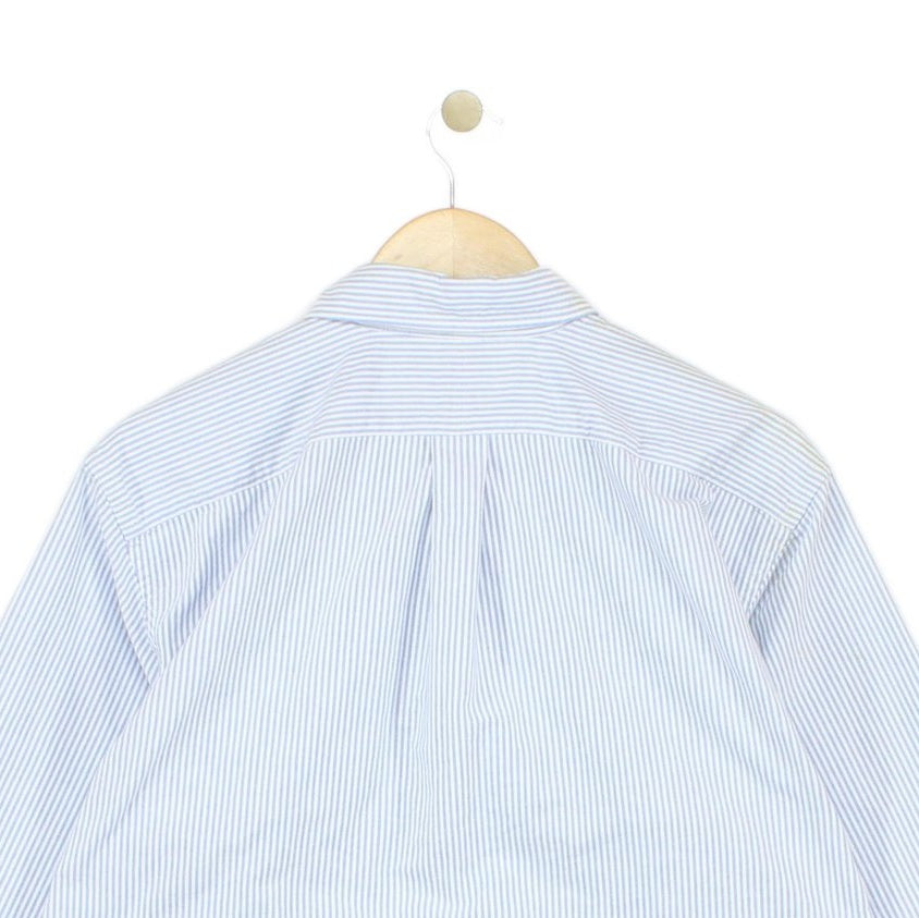 Womens Striped Shirt Button Down