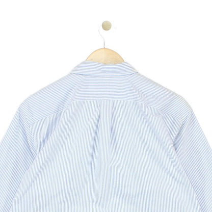 Womens Striped Shirt Button Down