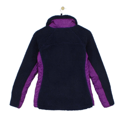 Womens Sherpa Fleece Jacket Full Zip Thermal Outdoor