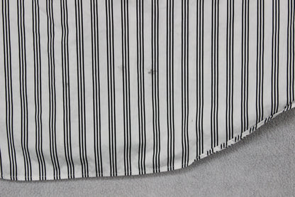 Mens Striped Shirt Slim Fit Long Sleeve