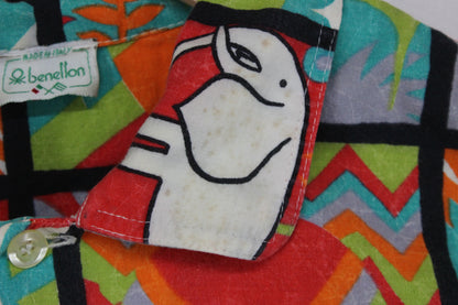 Mens Patterned Shirt Made In Italy