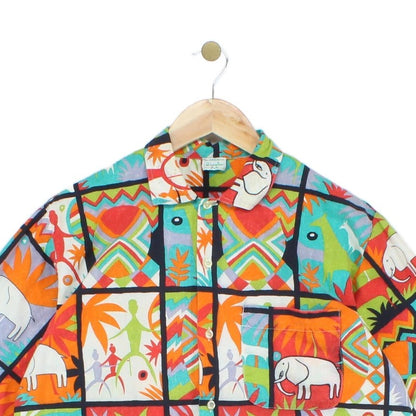 Mens Patterned Shirt Made In Italy