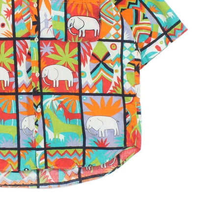 Mens Patterned Shirt Made In Italy