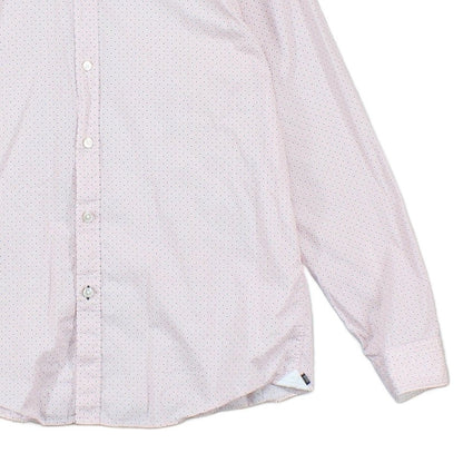 Mens Shirt Regular Fit Stretch Long Sleeve