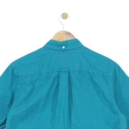 Mens Shirt Button Up Short Sleeve Classic