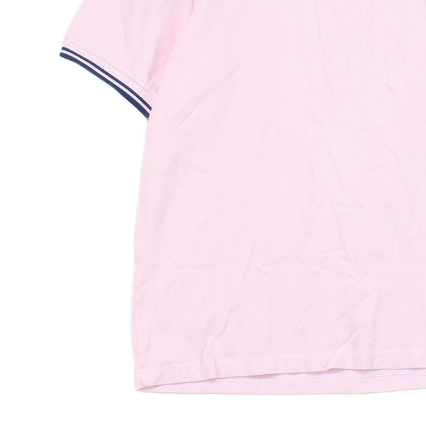 Mens Polo Shirt Pique Cotton Short Sleeve