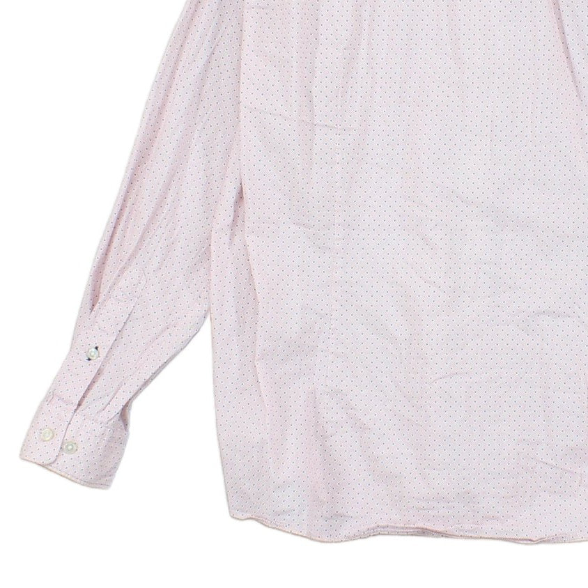 Mens Shirt Regular Fit Stretch Long Sleeve