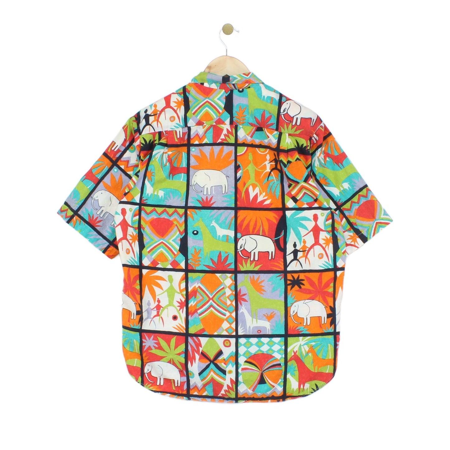 Mens Patterned Shirt Made In Italy