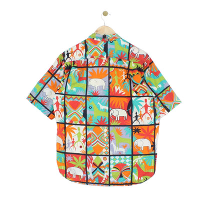 Mens Patterned Shirt Made In Italy