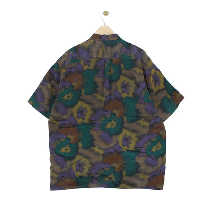 Mens Abstract Shirt Short Sleeve