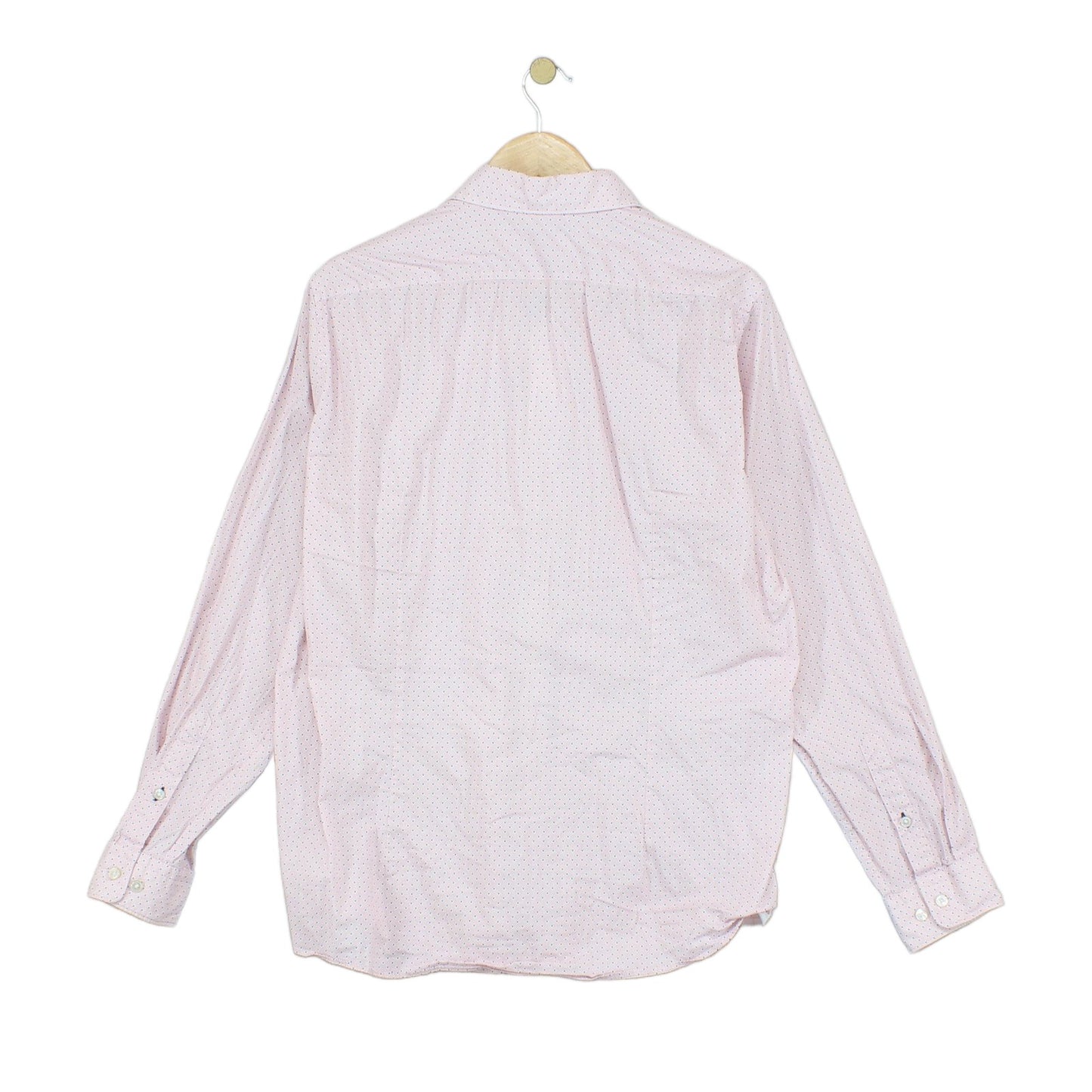 Mens Shirt Regular Fit Stretch Long Sleeve