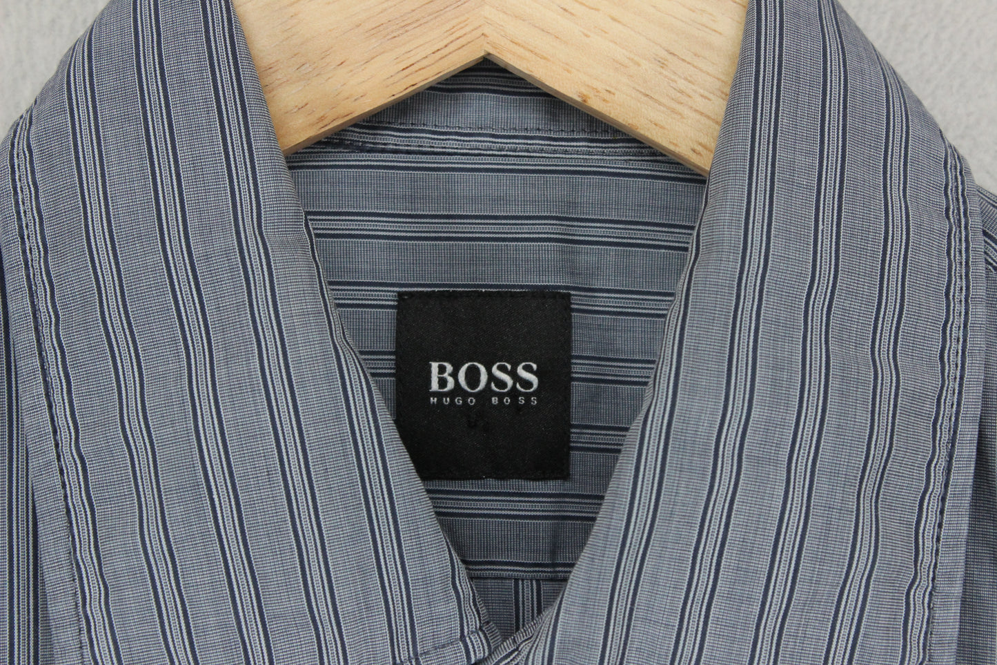 Mens Striped Shirt Long Sleeve Formal