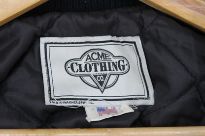 Boys Varsity Jacket Usa Made Cartoon Wool