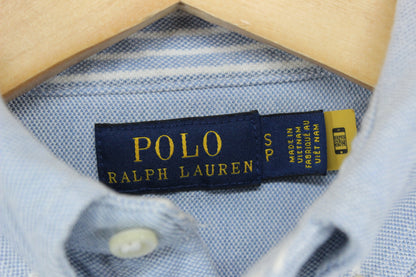Womens Knit Oxford Shirt Collared Button Up Stretch
