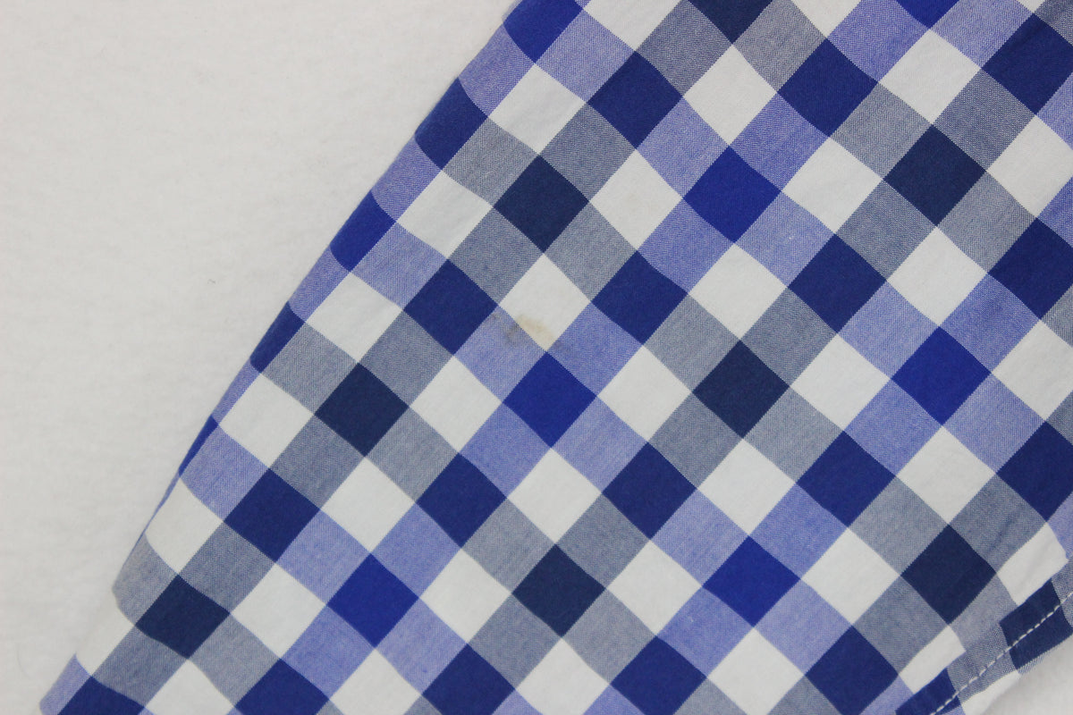Boys Plaid Shirt Check Long Sleeve