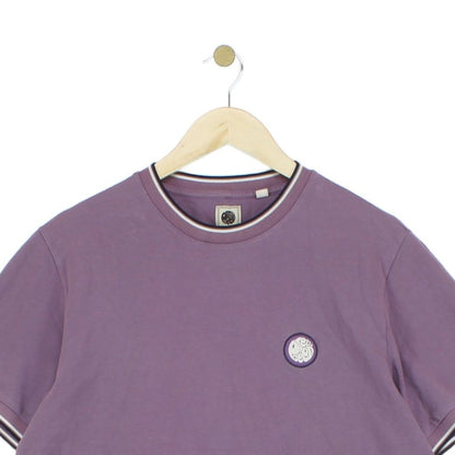 Mens T-Shirt Short Sleeve Pique Cotton