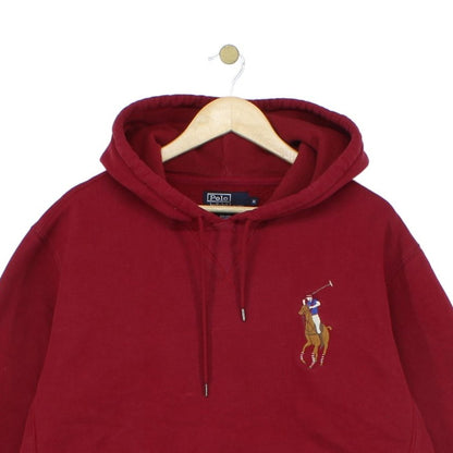 Mens Hoodie Embroidered Big Pony