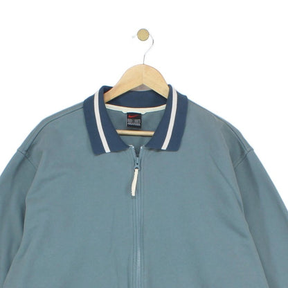 Mens Vintage Sweatshirt Basketball Full Zip Oversized