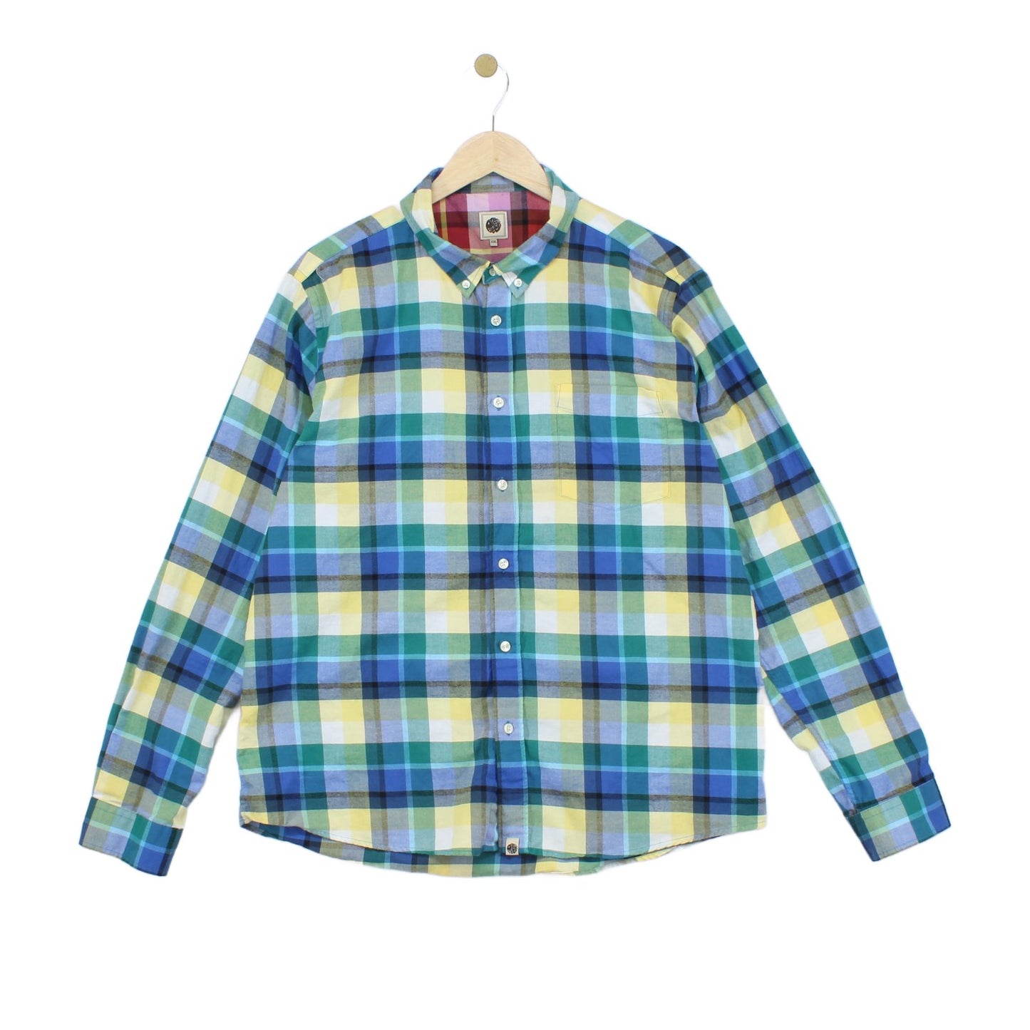 Mens Plaid Shirt Made In Portugal Button Up