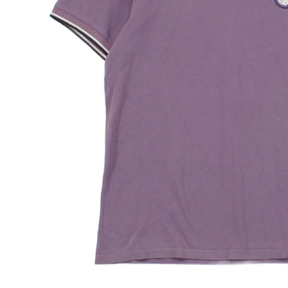 Mens T-Shirt Short Sleeve Pique Cotton