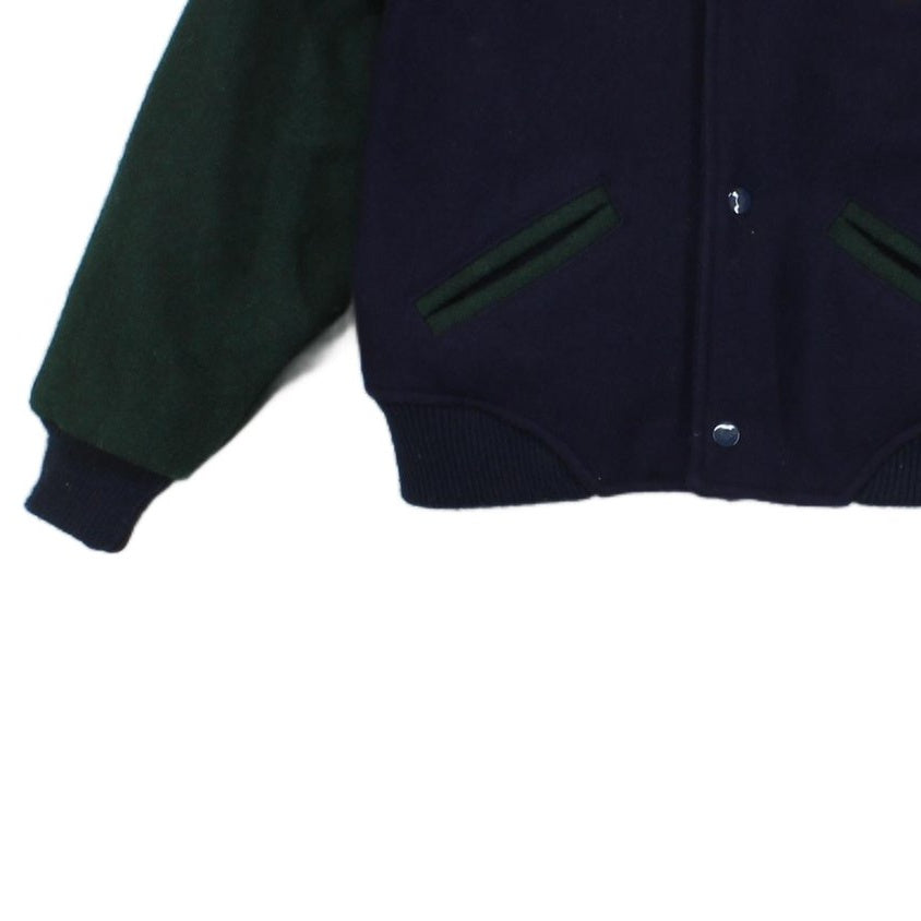 Boys Varsity Jacket Usa Made Cartoon Wool