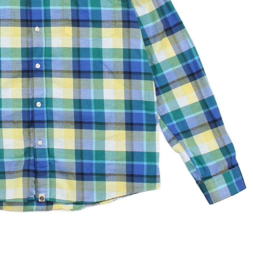 Mens Plaid Shirt Made In Portugal Button Up