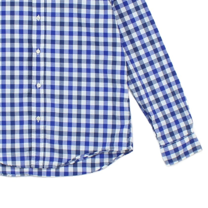 Boys Plaid Shirt Check Long Sleeve