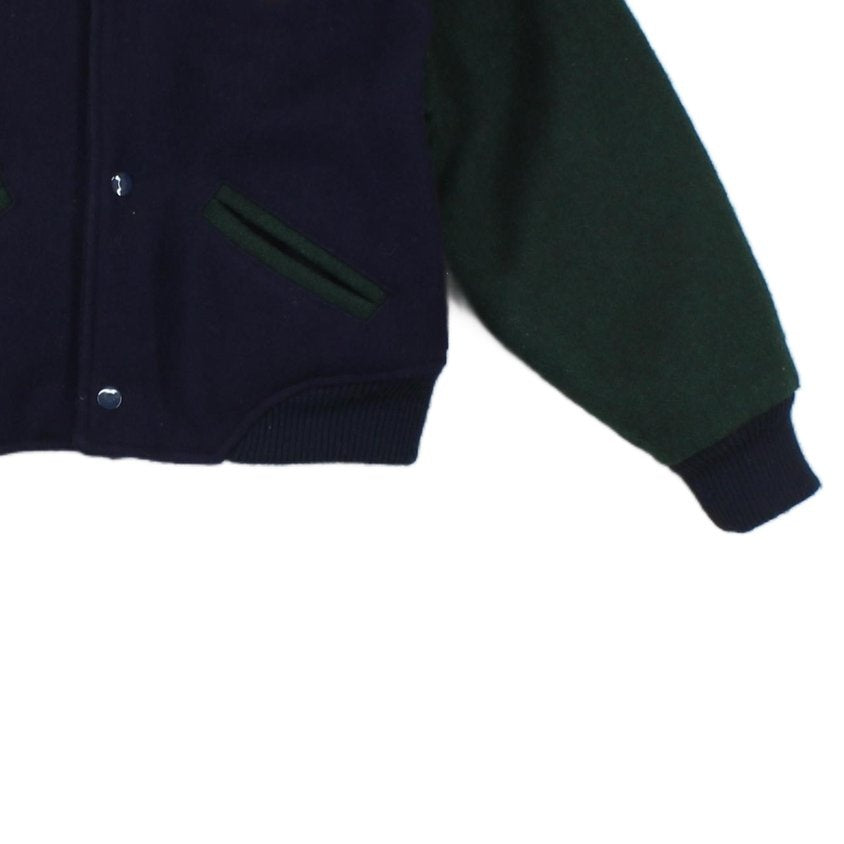 Boys Varsity Jacket Usa Made Cartoon Wool