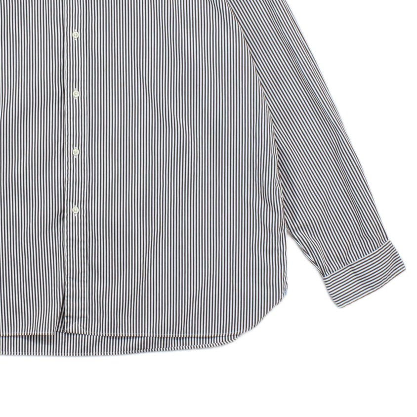 Mens Striped Shirt Button Down Stretch Long Sleeve