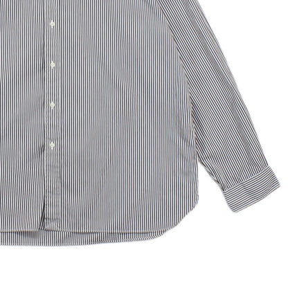 Mens Striped Shirt Button Down Stretch Long Sleeve