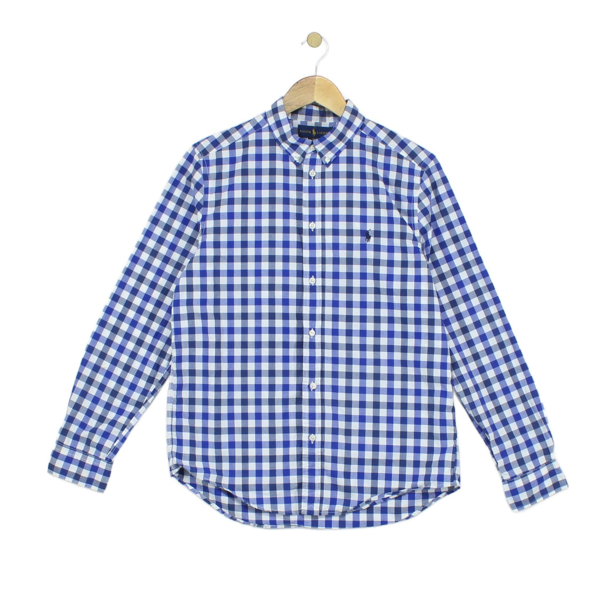 Boys Plaid Shirt Check Long Sleeve