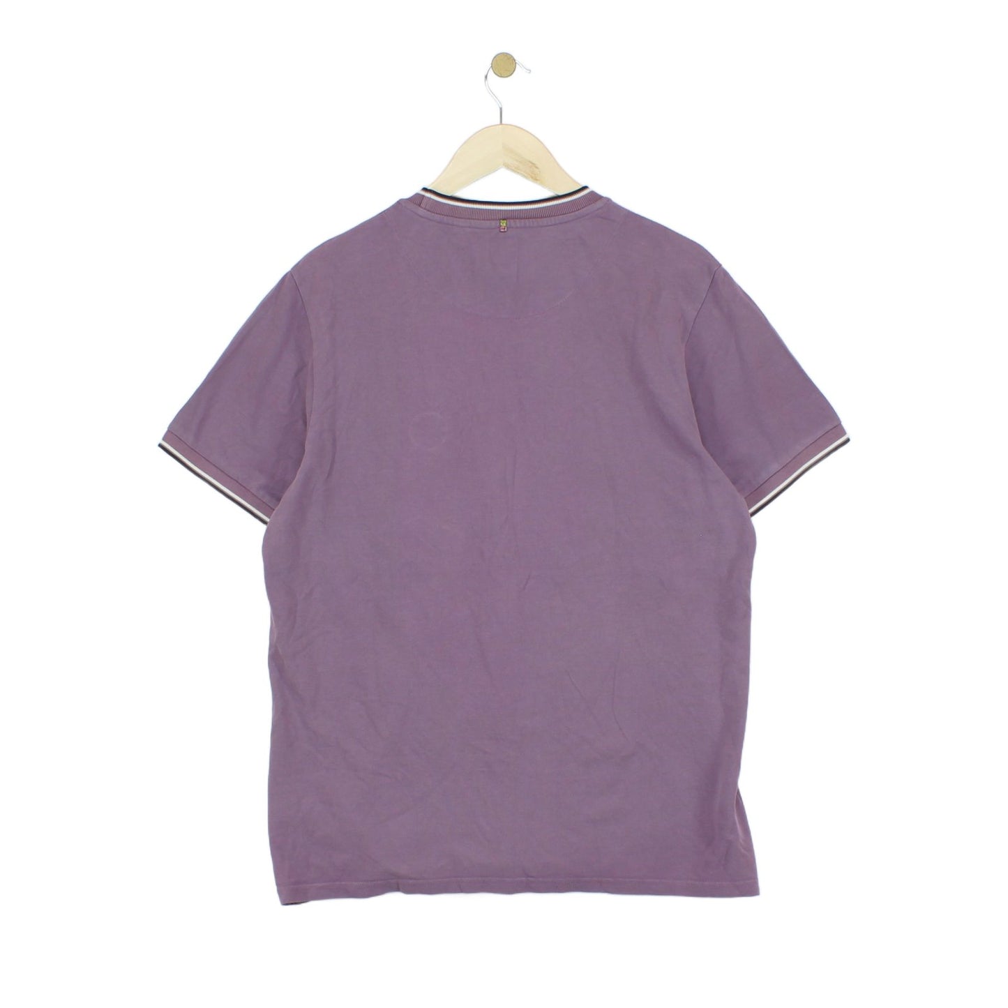 Mens T-Shirt Short Sleeve Pique Cotton