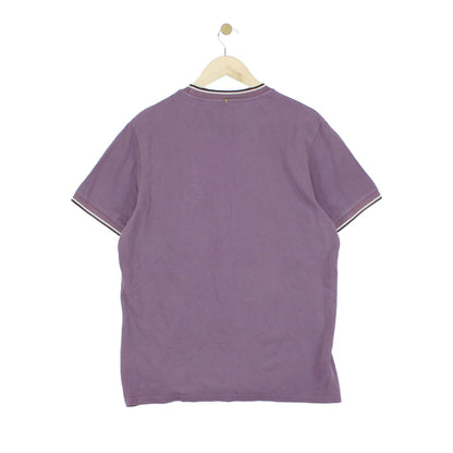 Mens T-Shirt Short Sleeve Pique Cotton