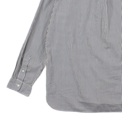 Mens Striped Shirt Button Down Stretch Long Sleeve