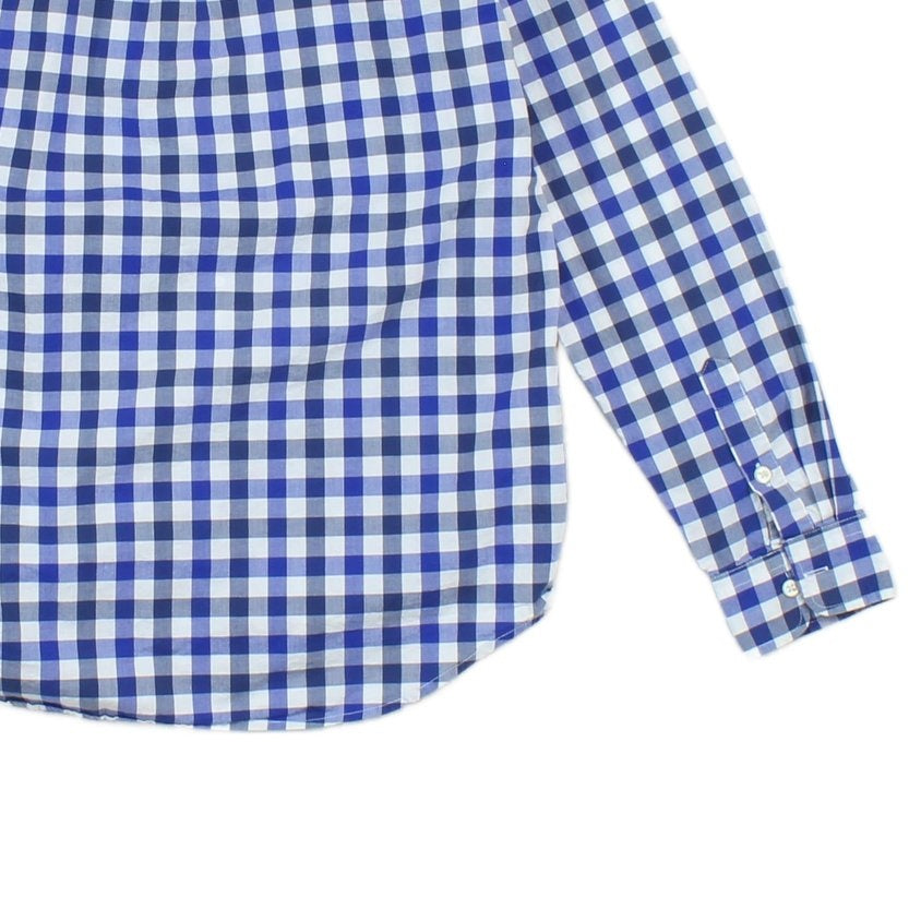 Boys Plaid Shirt Check Long Sleeve