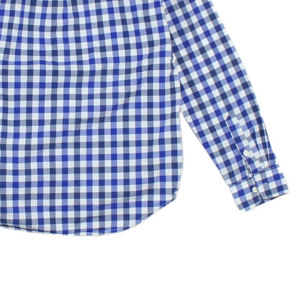 Boys Plaid Shirt Check Long Sleeve