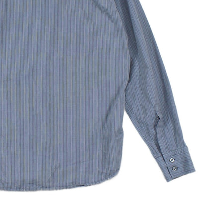 Mens Striped Shirt Long Sleeve Formal