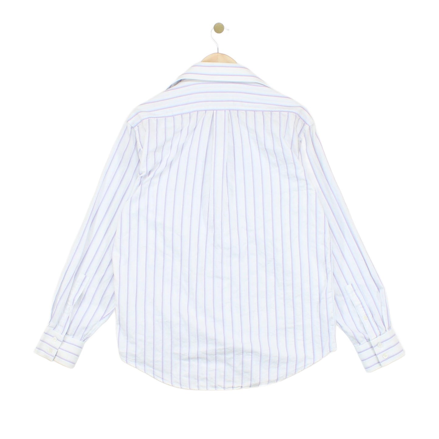 Mens Striped Shirt Formal Classic