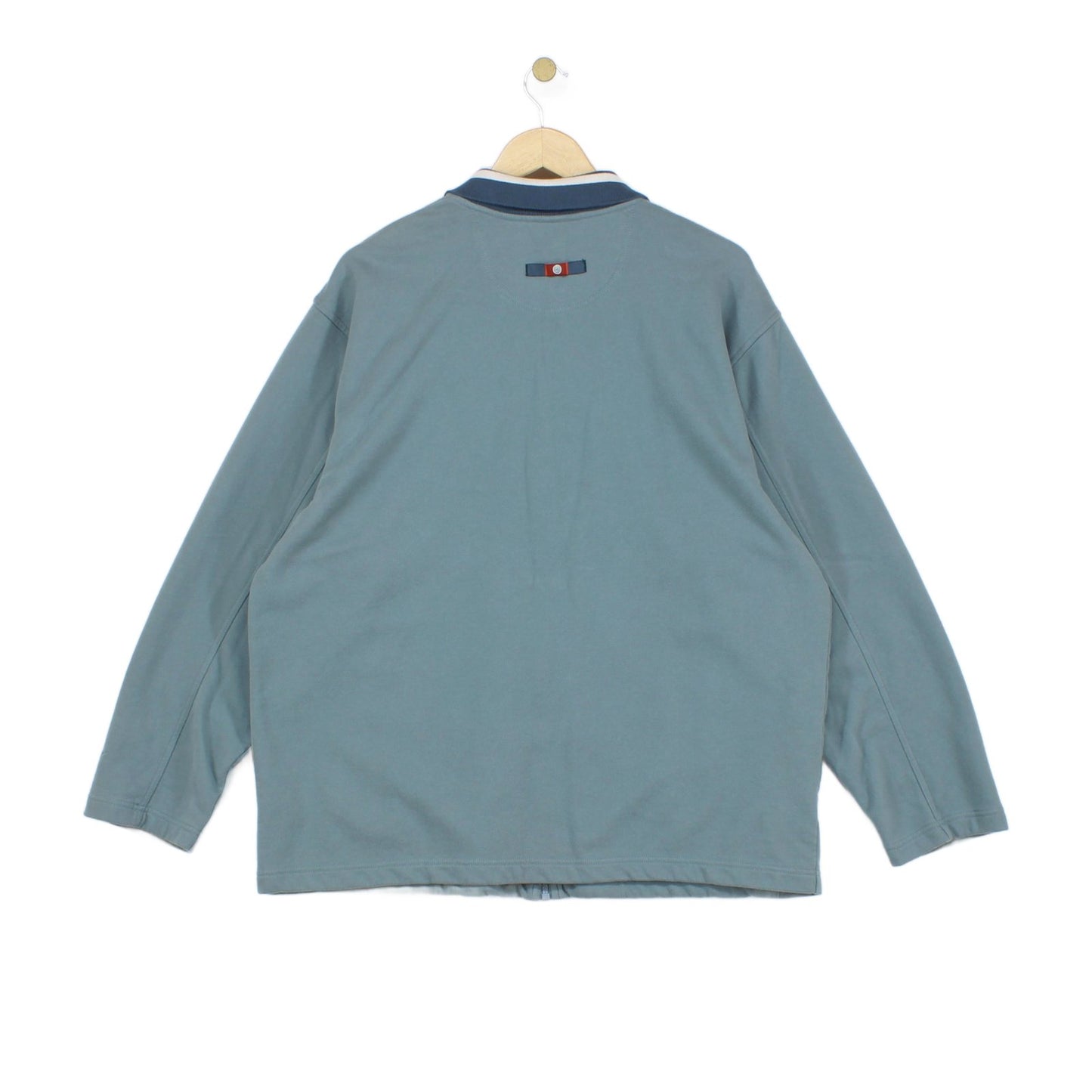 Mens Vintage Sweatshirt Basketball Full Zip Oversized