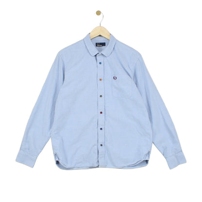 Mens Shirt Casual Long Sleeve Button Up